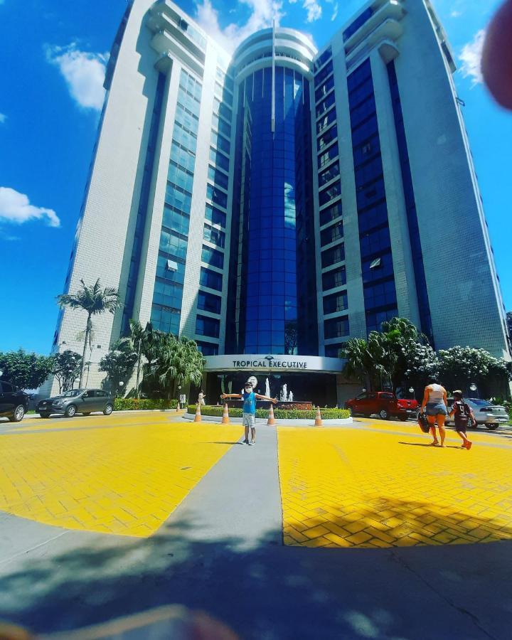 Apartamento No Tropical Executive Hotel Com Varanda, 1 Cama De Casal E 2 Camas De Solteiro Манаус Экстерьер фото